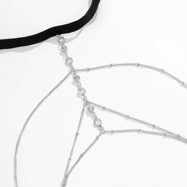 Elira Glint Leg Chain