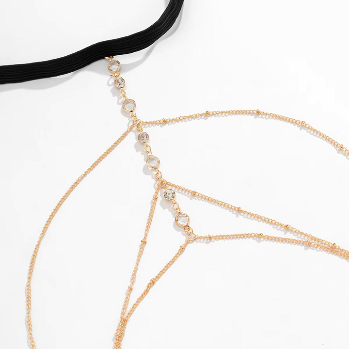 Elira Glint Leg Chain