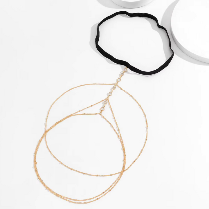 Elira Glint Leg Chain
