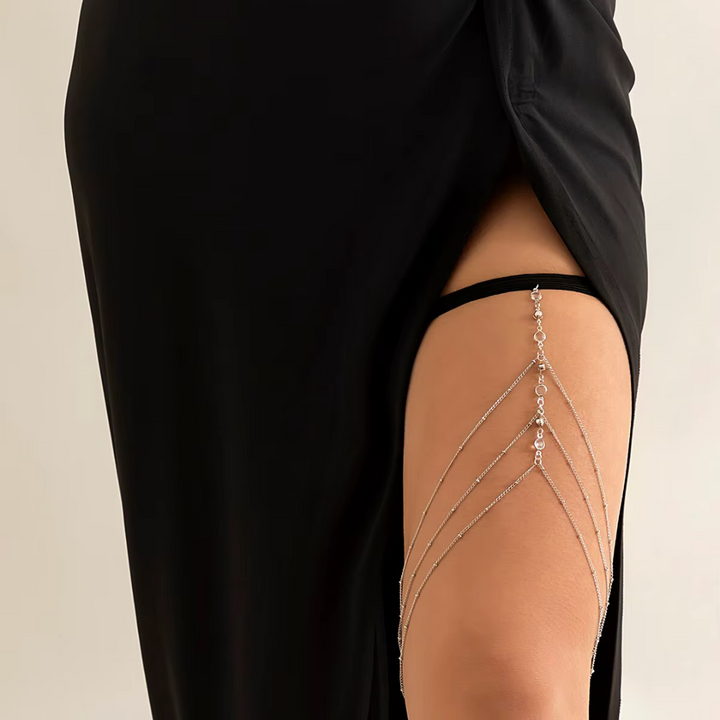 Elira Glint Leg Chain