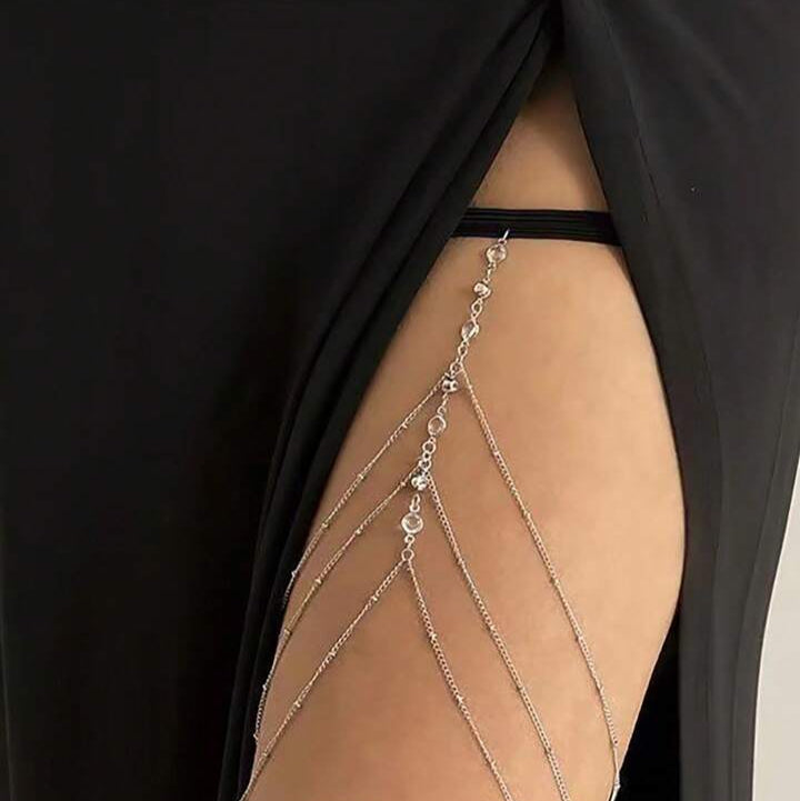 Elira Glint Leg Chain