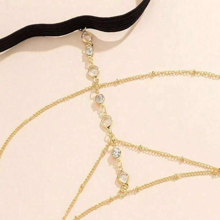Elira Glint Leg Chain