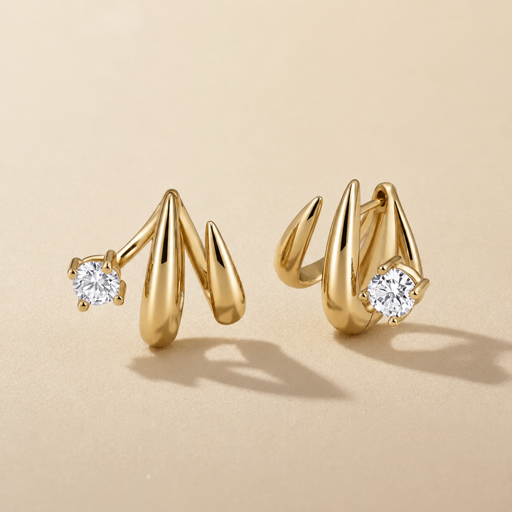 Monroe Layered Hoop Earrings