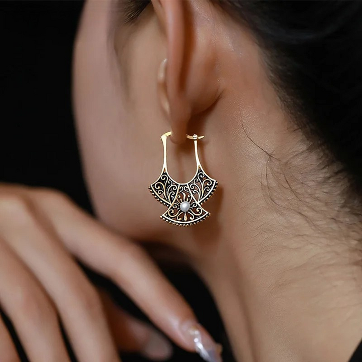 Blackthorn Scroll Earrings