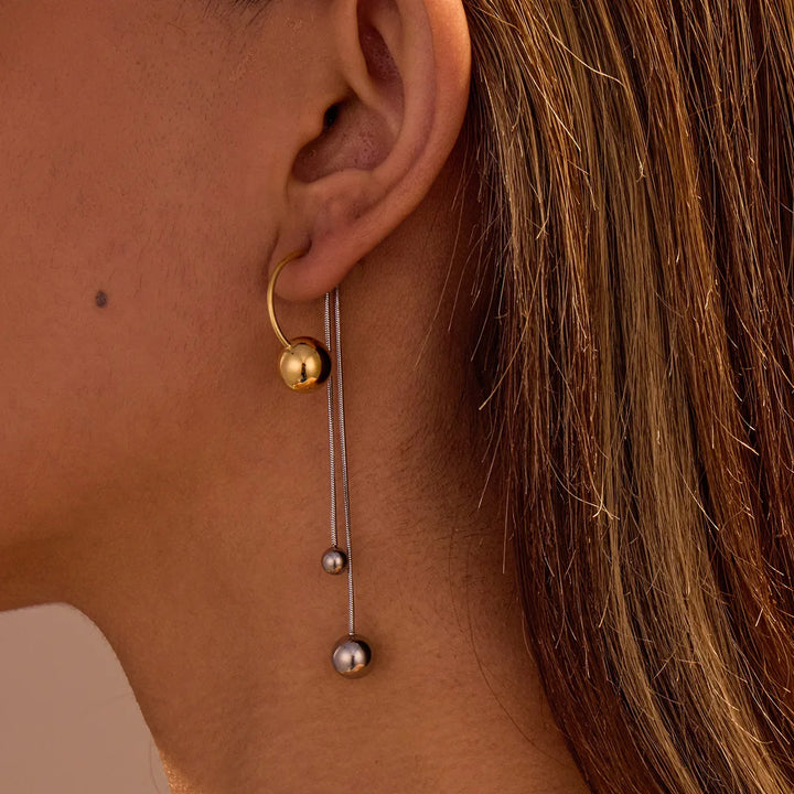 Aphélia Stainless Steel Earrings