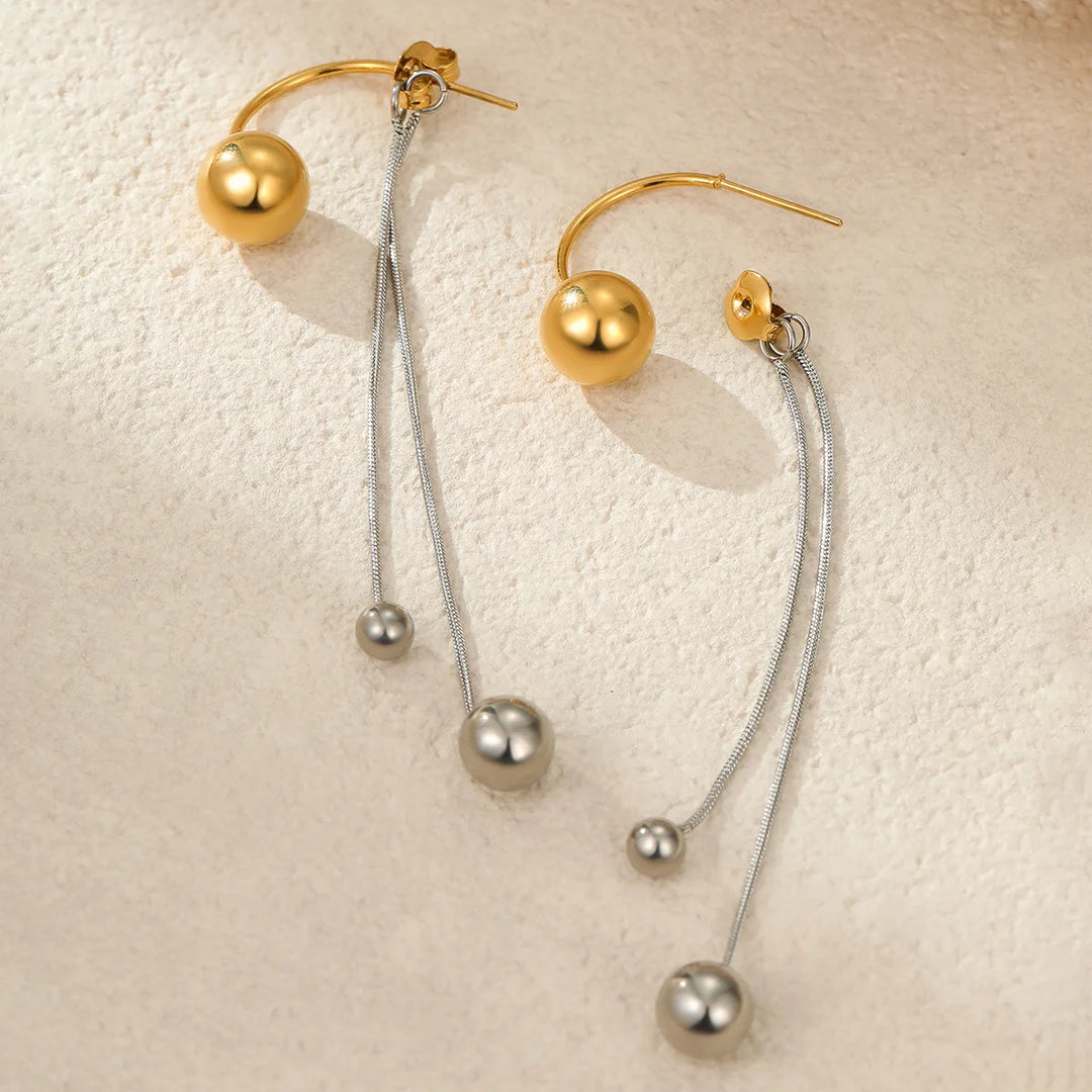 Aphélia Stainless Steel Earrings