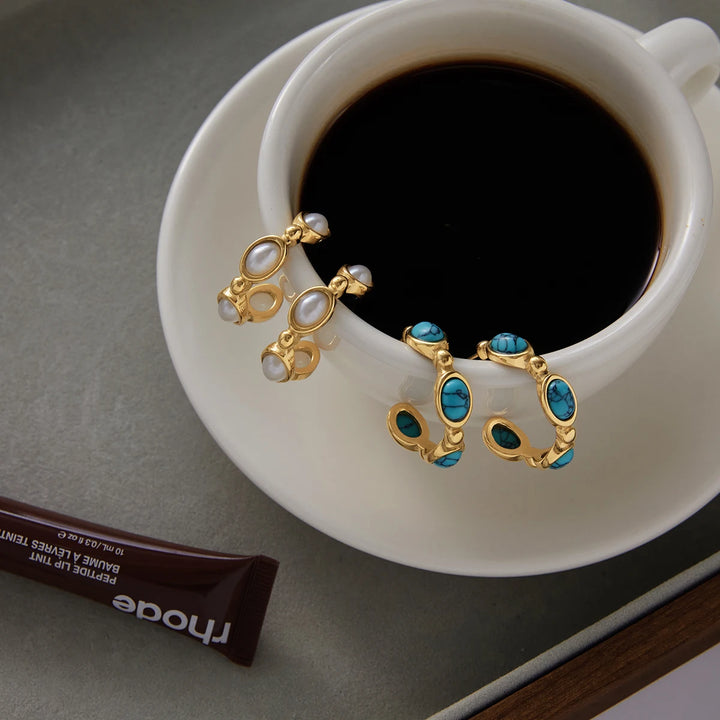 Pearls On Repeat Earrings