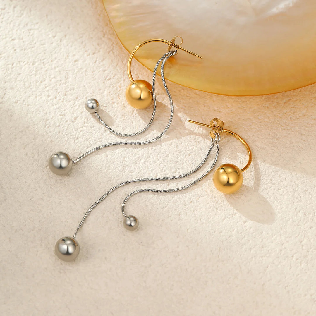 Aphélia Stainless Steel Earrings