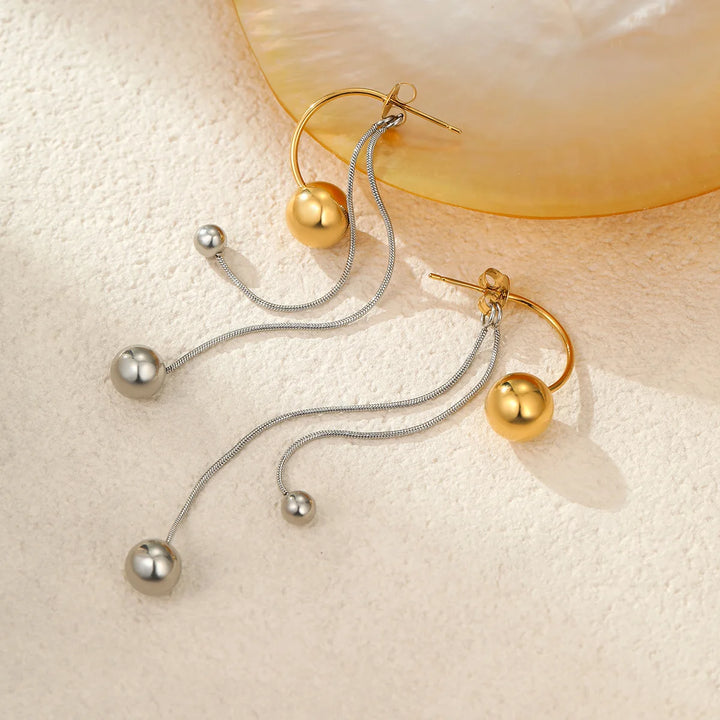 Aphélia Stainless Steel Earrings