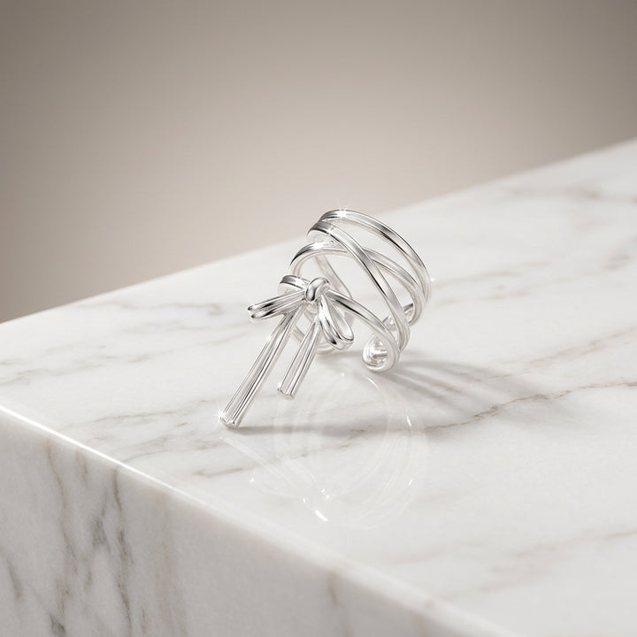 Poppy Mini Bow Cuff
