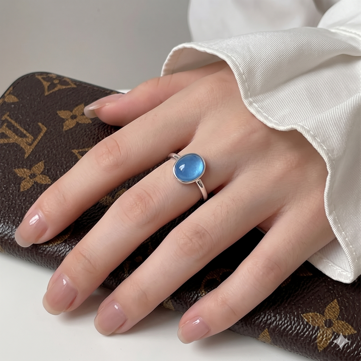 Duality Core Silver Rings