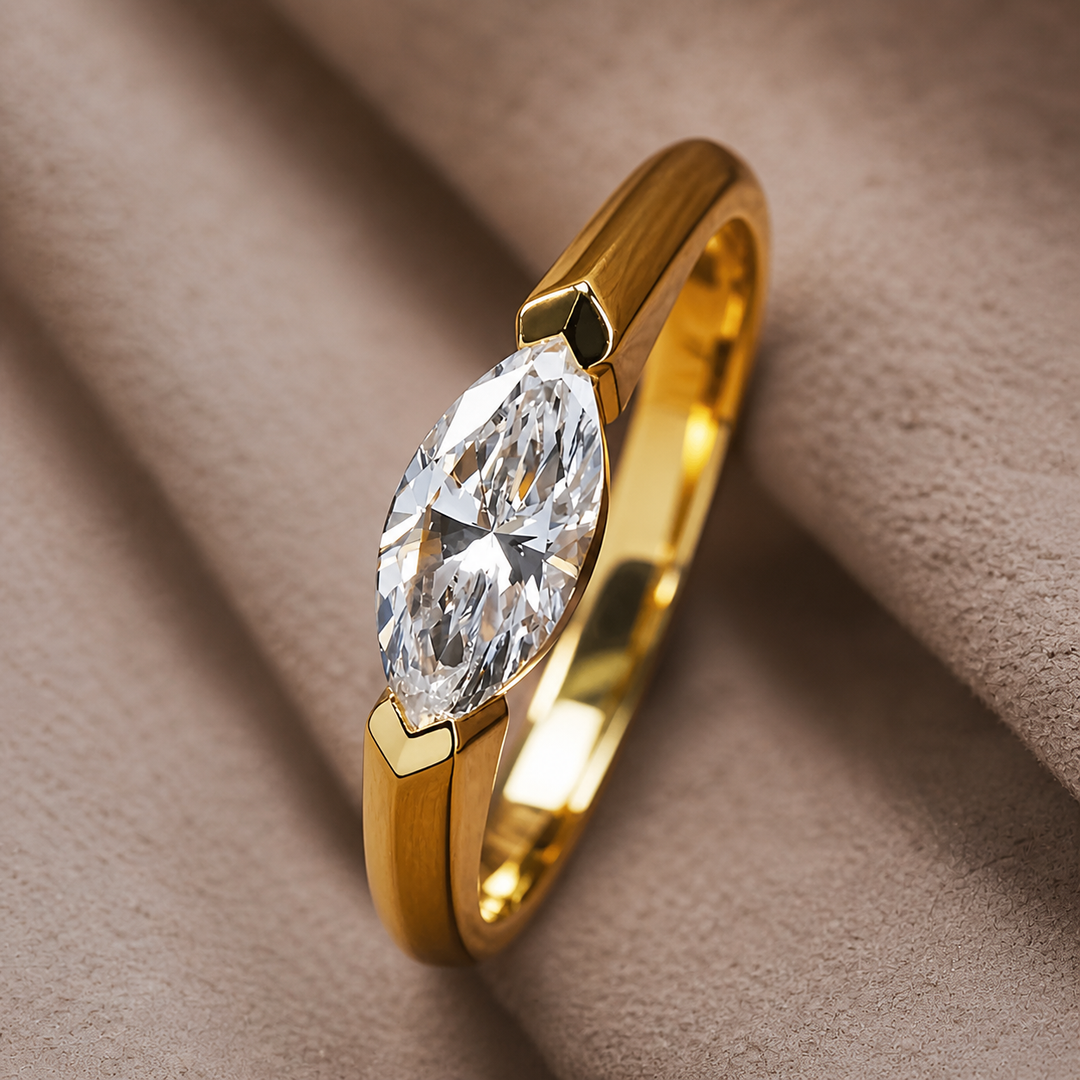 Súltana Diamond Silver Ring