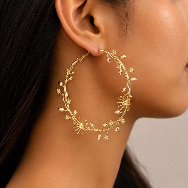 Wildflower Halo Earrings