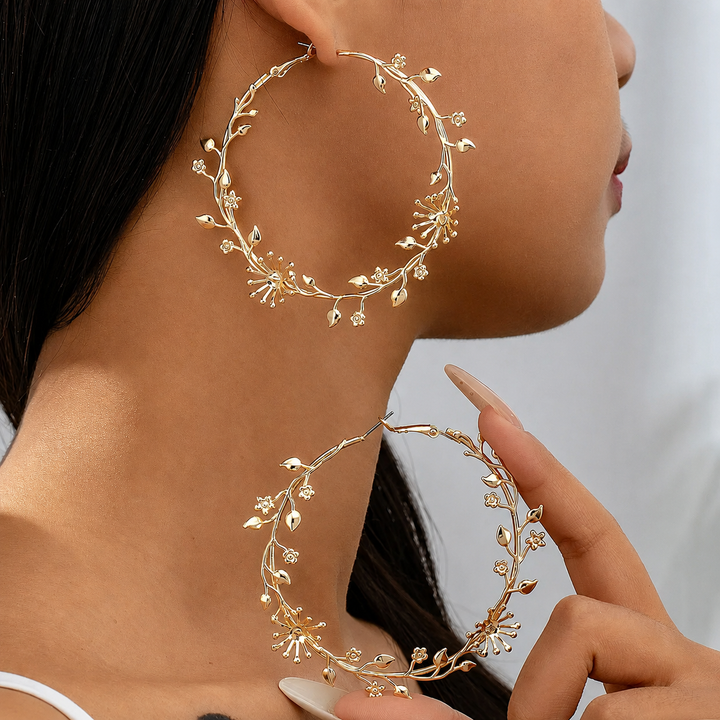 Wildflower Halo Earrings