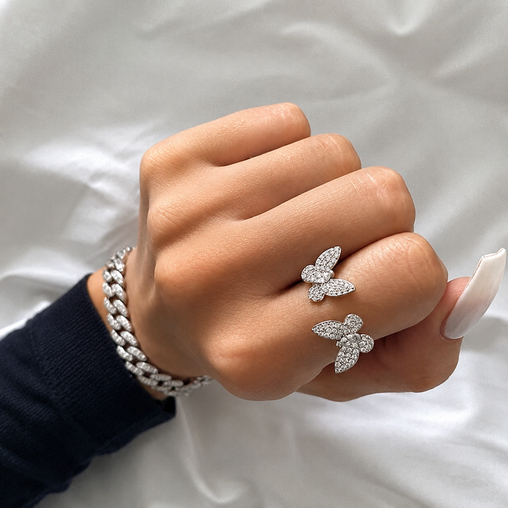 Love Note Butterfly Ring