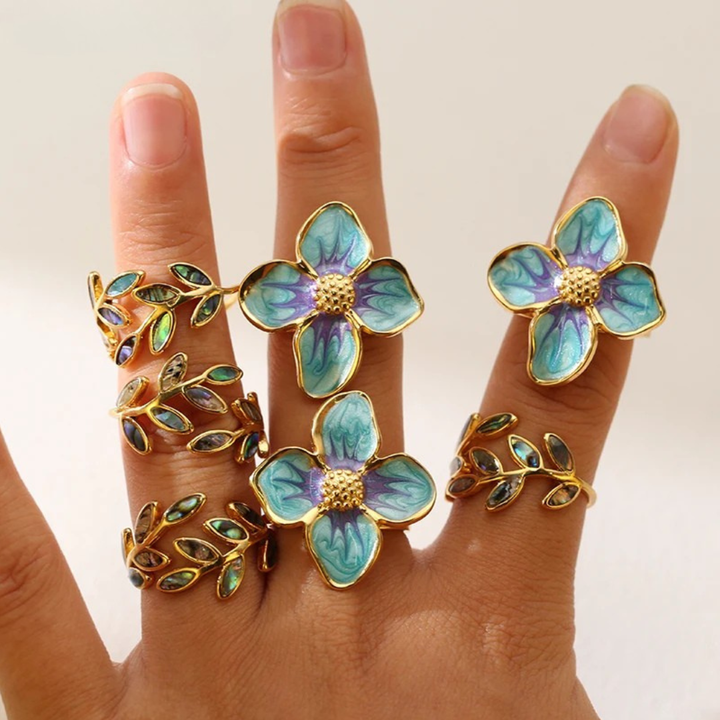 Eden Topaz Garden Ring