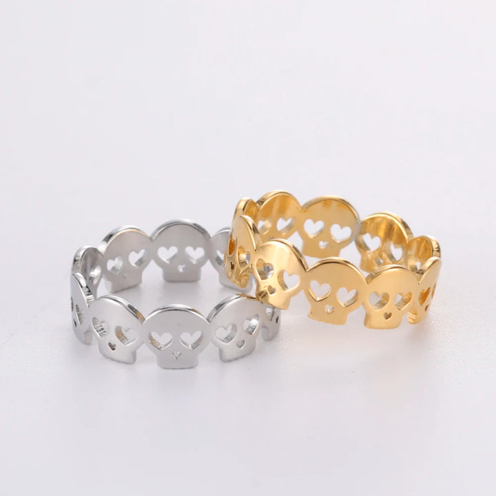 Hollow Vice Steel Ring