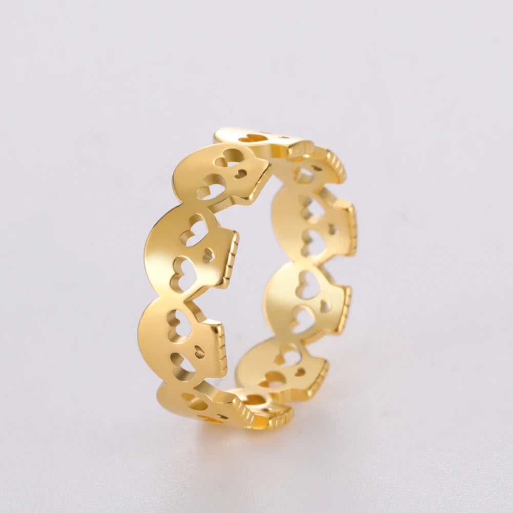 Hollow Vice Steel Ring