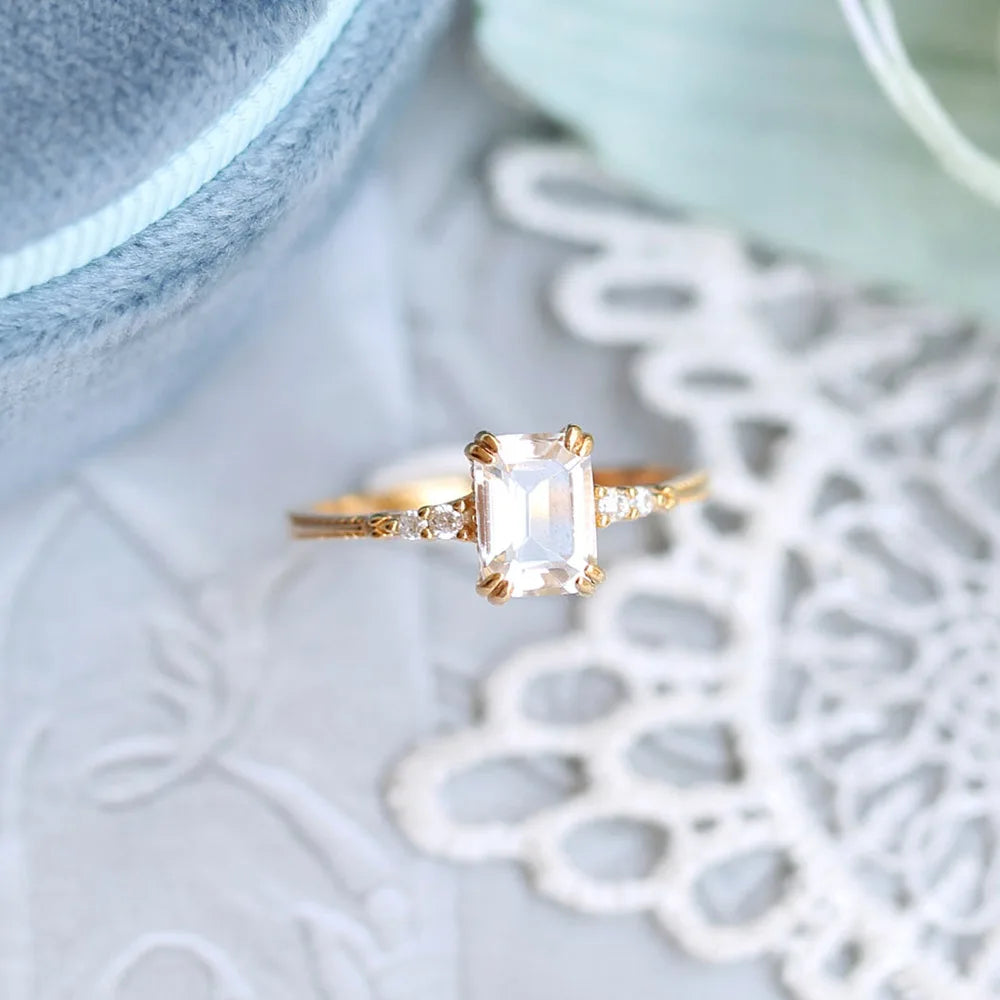 Halo Vow Silver Ring