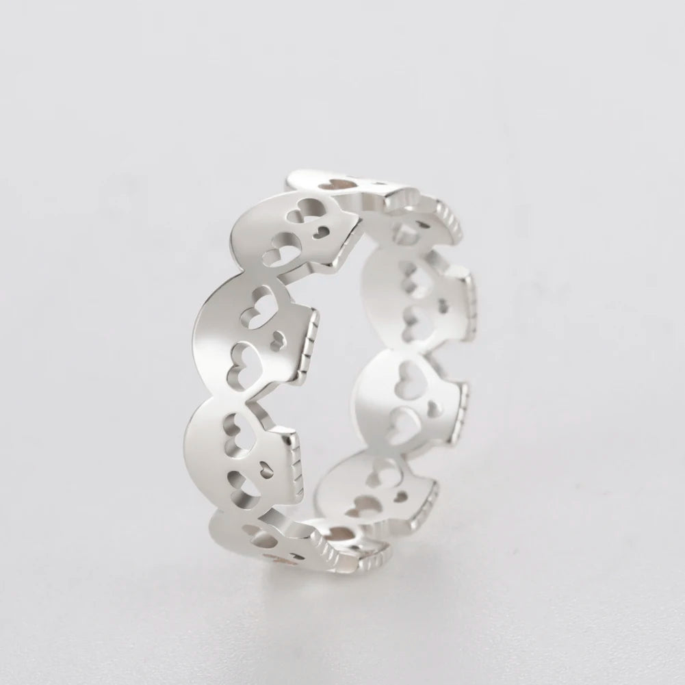 Hollow Vice Steel Ring