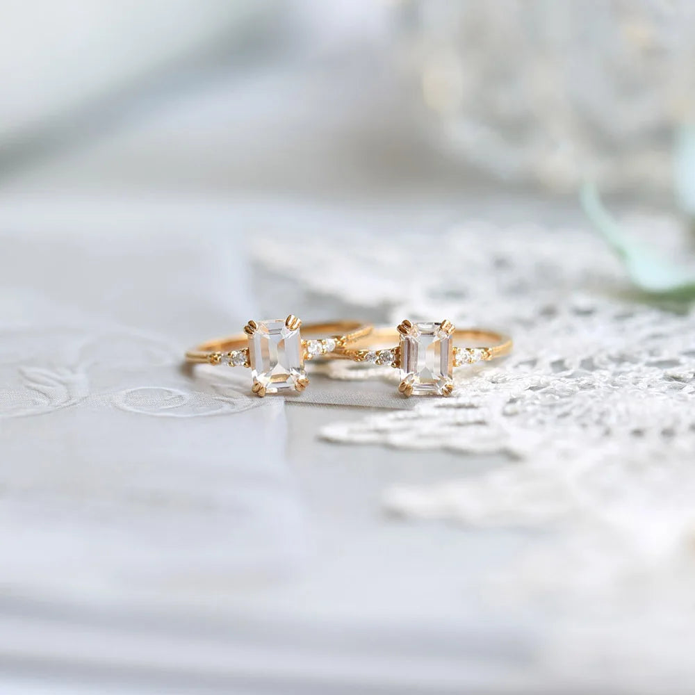 Halo Vow Silver Ring