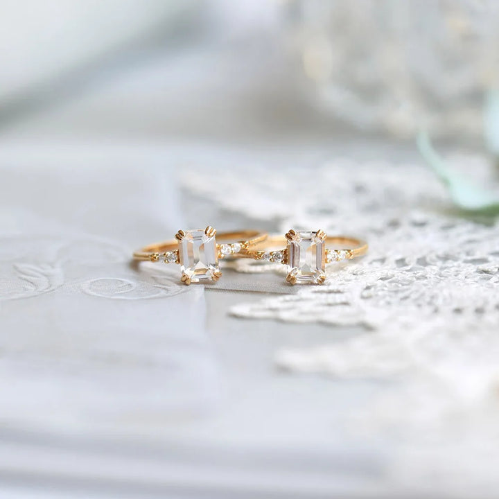 Halo Vow Silver Ring
