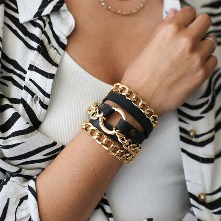 Missbehaved Leather Bracelet