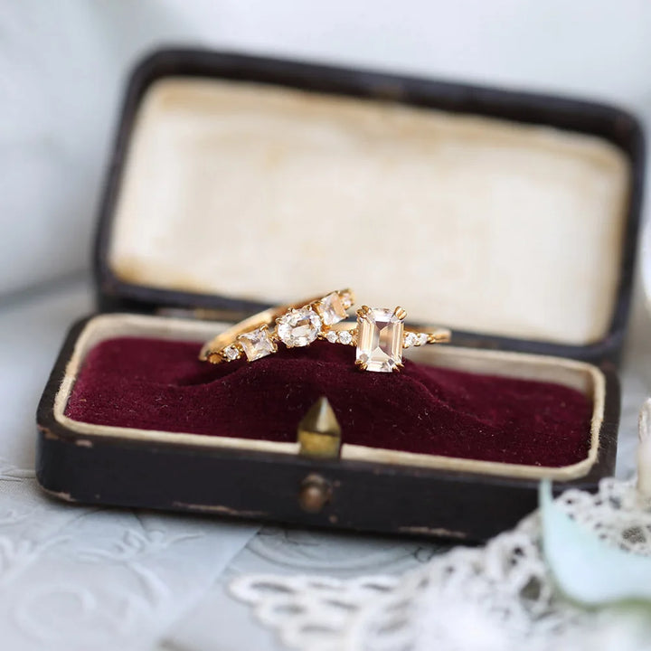 Halo Vow Silver Ring