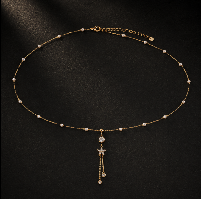 Isabeau Gold-Plated Waist Chain
