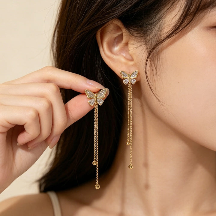 Angel Hour Butterfly Earrings