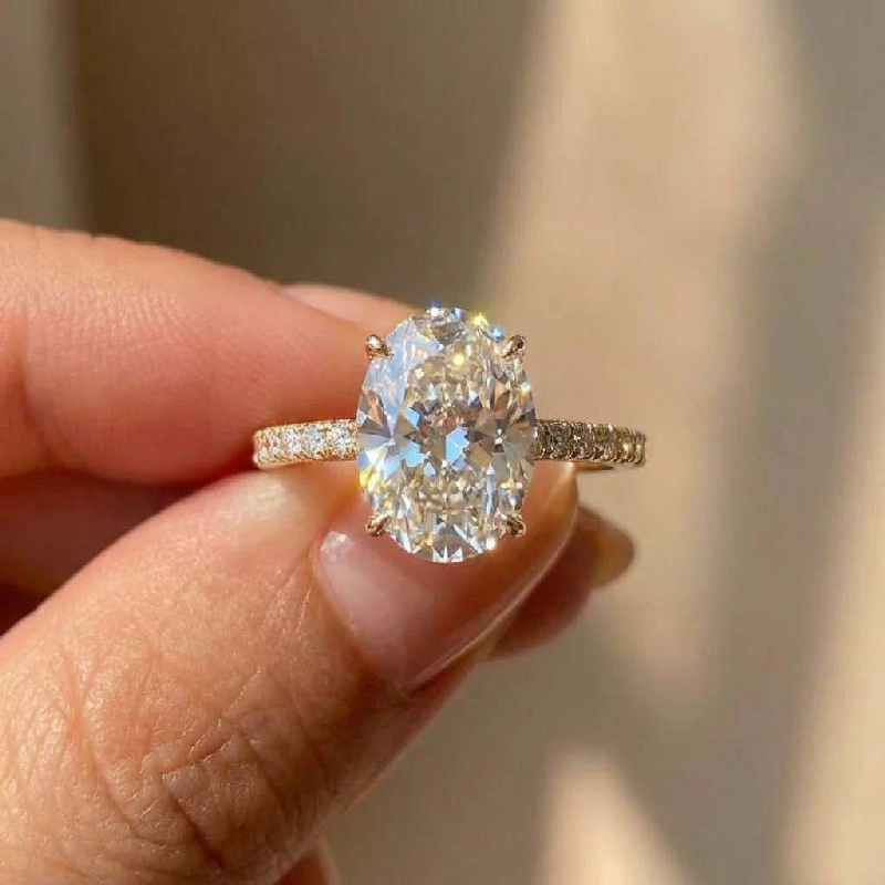 Lillian Pear Cut 1CT Sterling Silver Ring