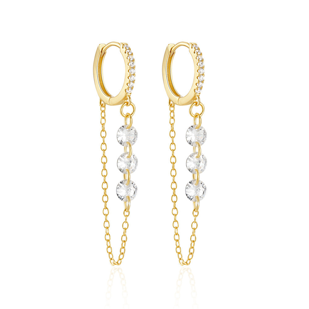 Adore Sterling Silver Hoop Earrings