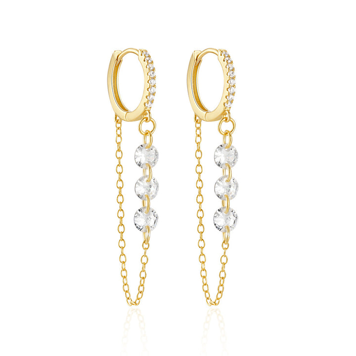 Adore Sterling Silver Hoop Earrings