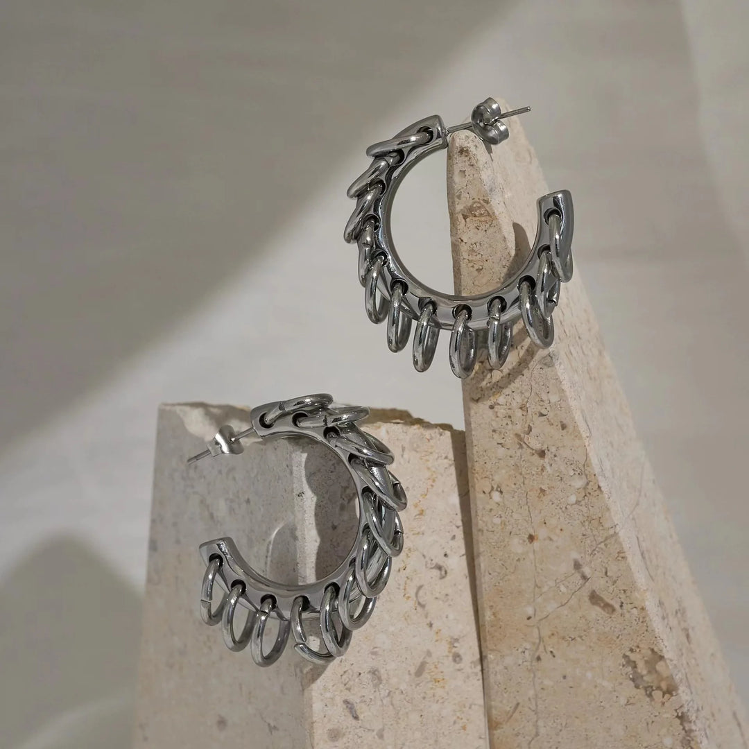 Valkyrie Metal Clusters Earrings