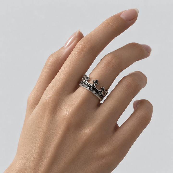 Royalty Mark Sterling Silver Ring