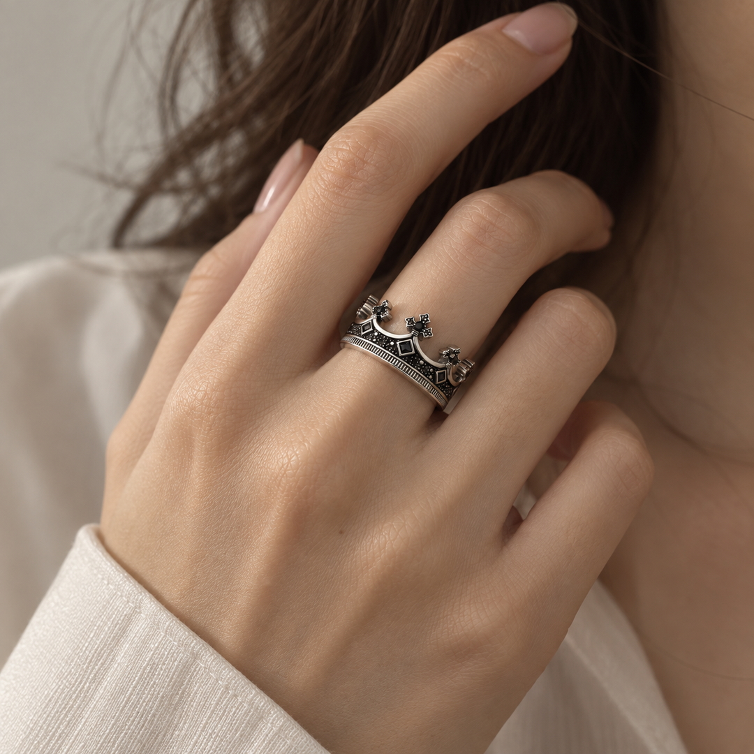 Royalty Mark Sterling Silver Ring