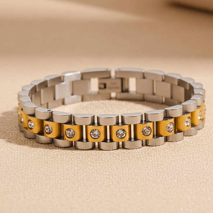 Gesture Trace Steel Bracelet