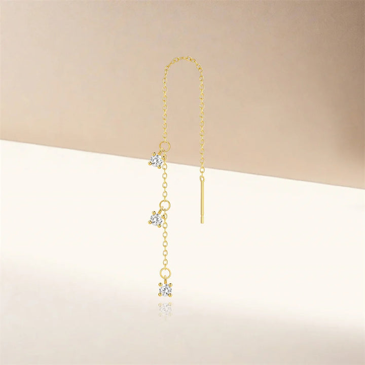 Rosier Sterling Silver Threader Earrings