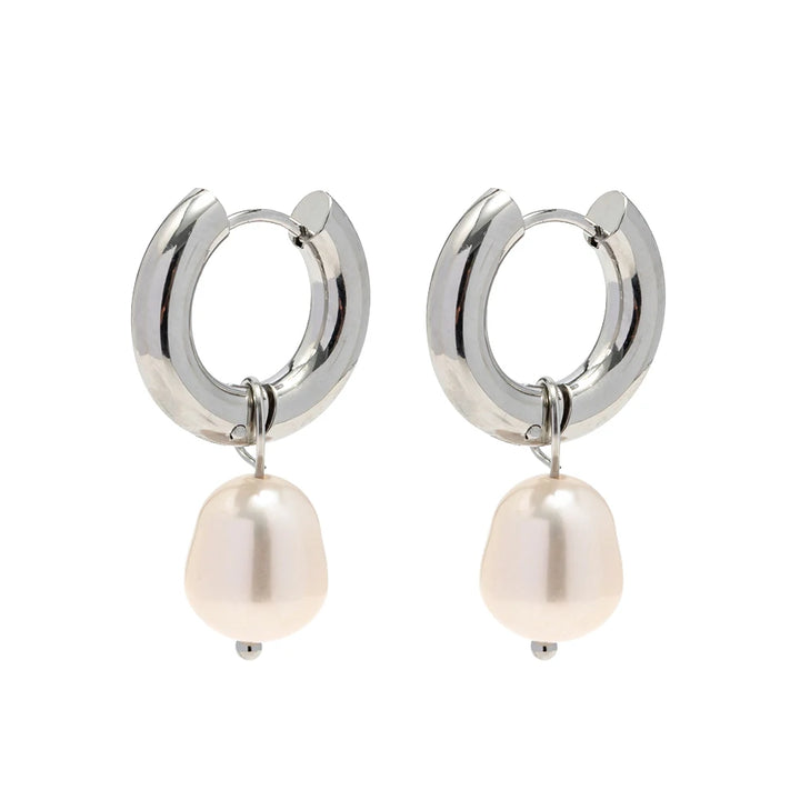 Kaia Pearl Hoops