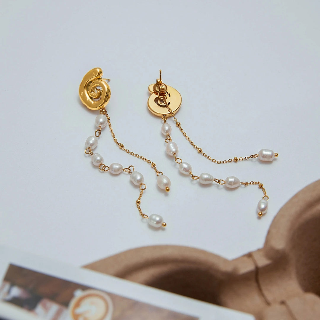 Falling Peals Waterproof Earrings
