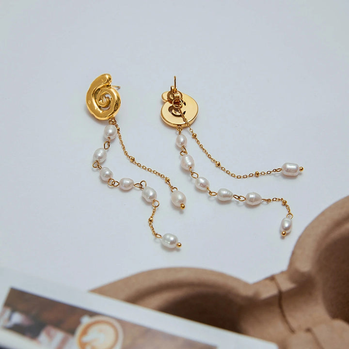 Falling Peals Waterproof Earrings