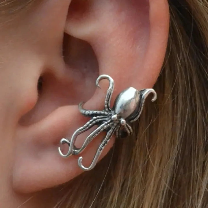 Inku Kraken Coil Earrings