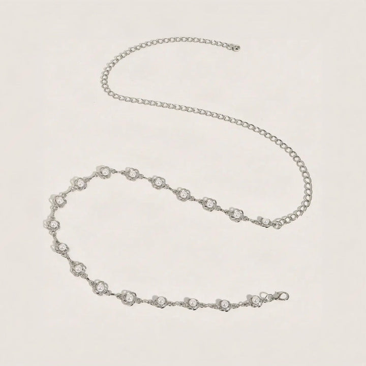 Mallow Rosette Waist Chain
