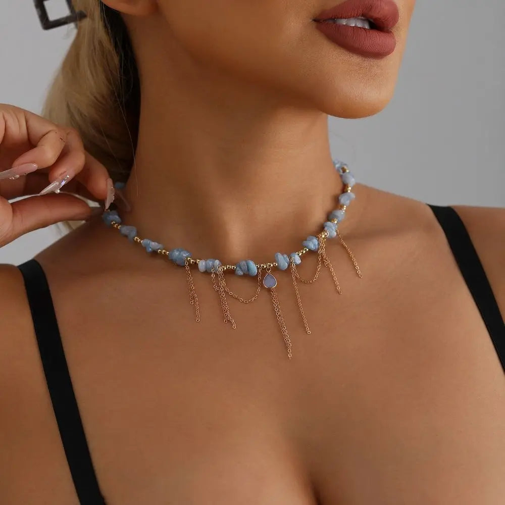 Estellá Oceanic Droplets Necklace