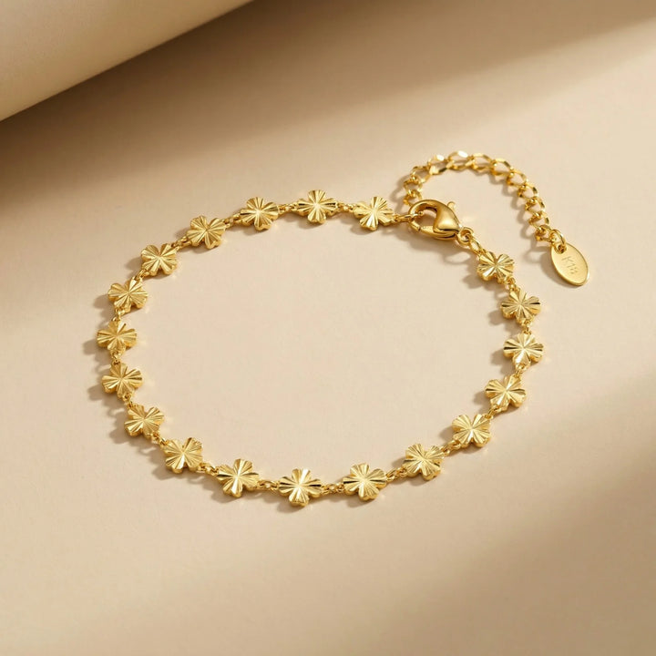 Charms & Bloom Gold-Plated Anklet