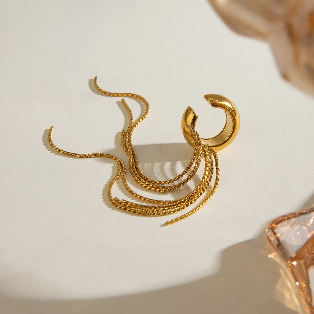Ruby Lane Cuff Earring