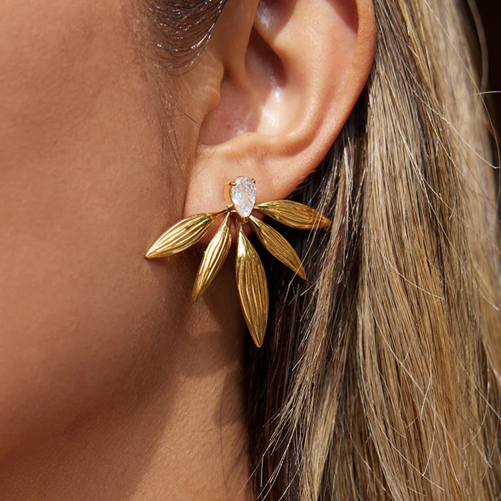 Évora Gold-Plated Earrings