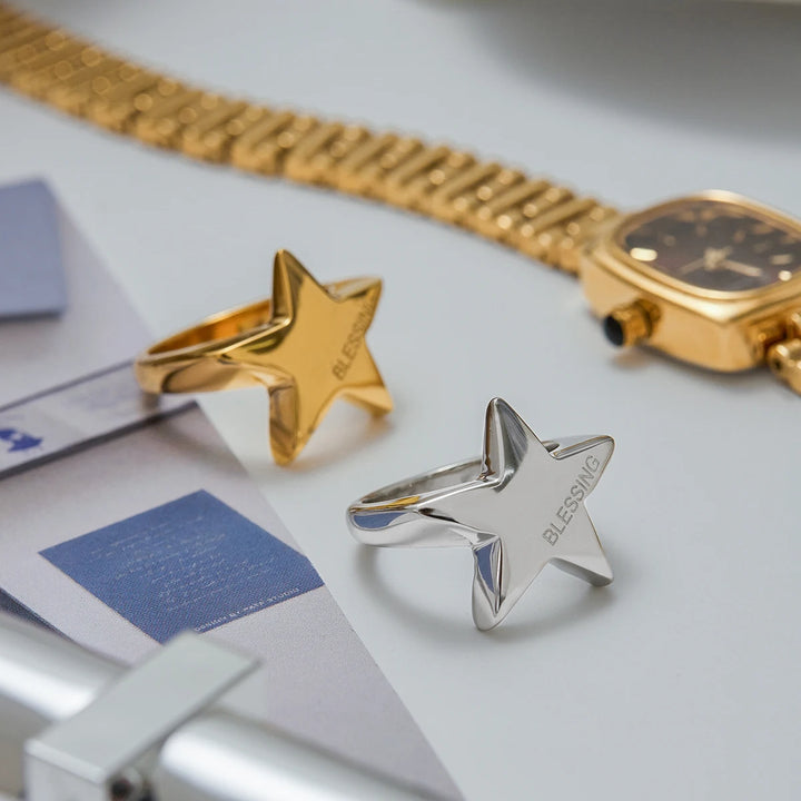 Lumen Blessing Star Ring