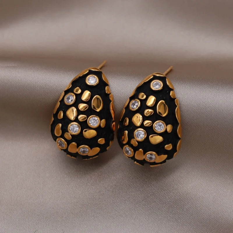 Xárya 18k Gold-Plated Studs