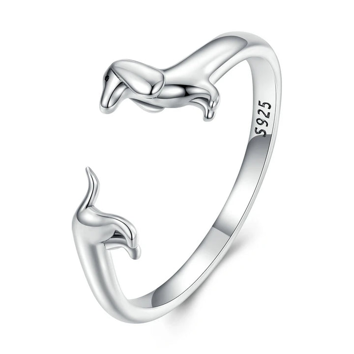 Puppy Love Sterling Silver Ring
